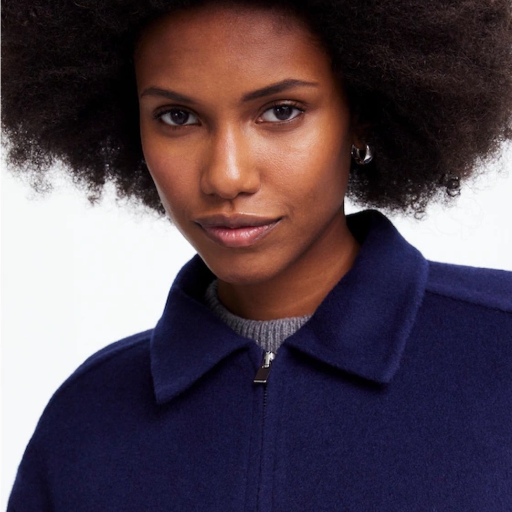 Madewell Double-Faced Rounded-Sleeve Jacket - Picture 3 of 8